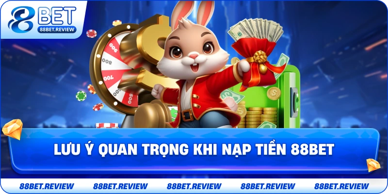 Lưu Ý Quan Trọng Khi Nạp Tiền